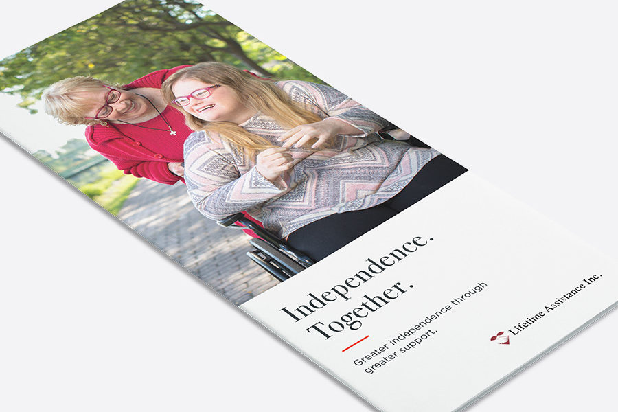 Lifetime Assistance Print Production Brochure